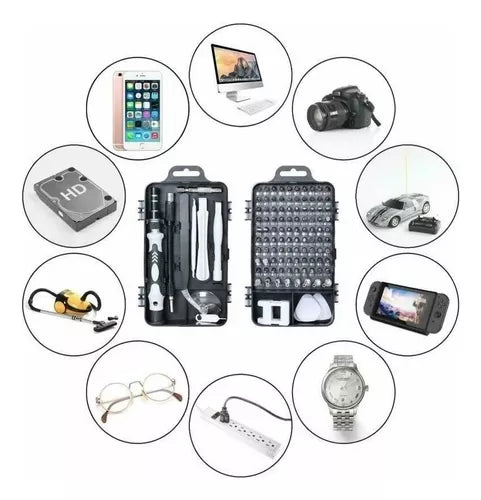 MasterTools™ - Kit Destornillador 115 Piezas
