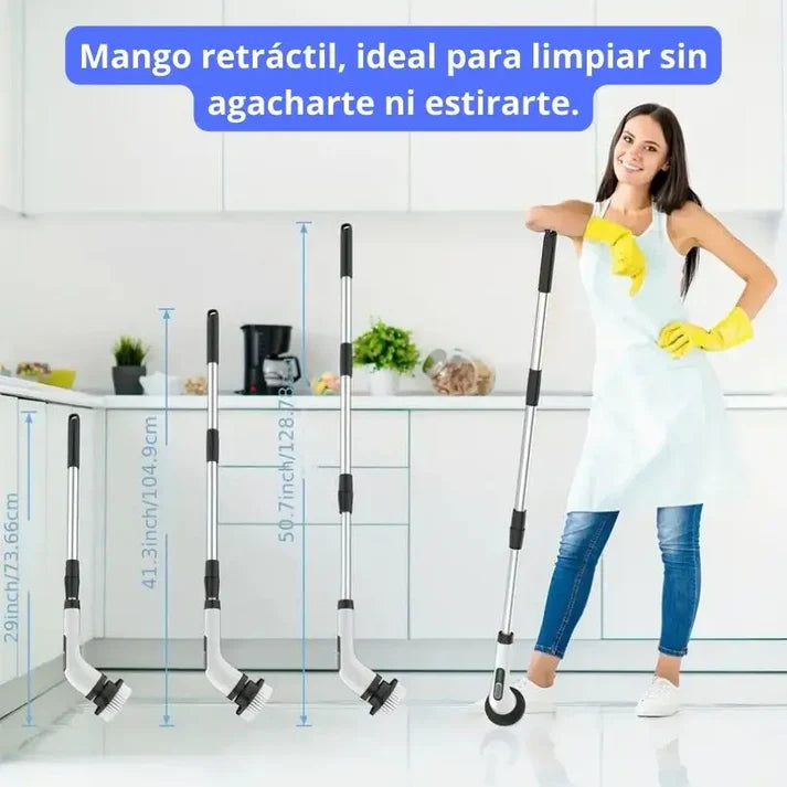 MasterClean™ - Cepillo De Limpieza Eléctrico 9 En 1
