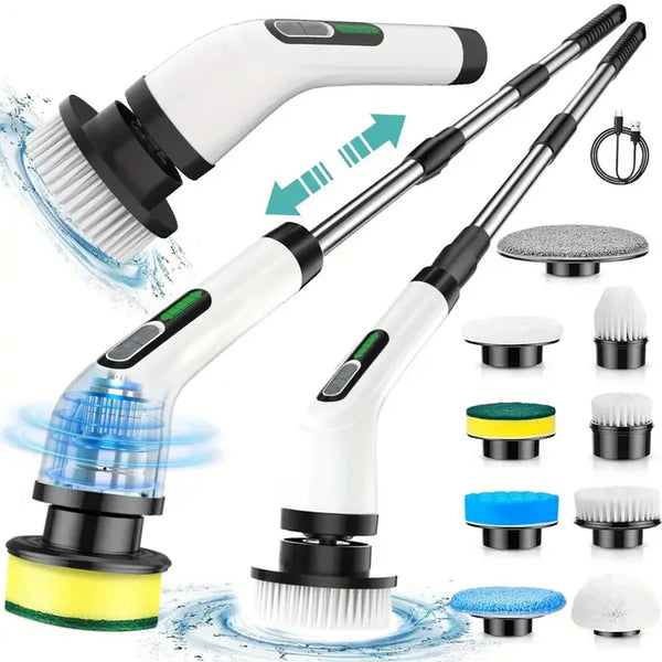 MasterClean™ - Cepillo De Limpieza Eléctrico 9 En 1